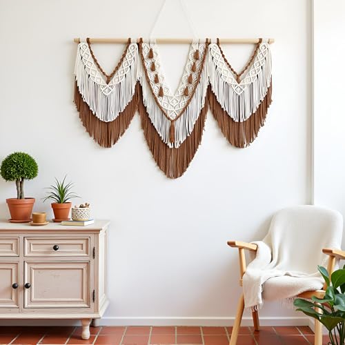 large macrame wall hanging