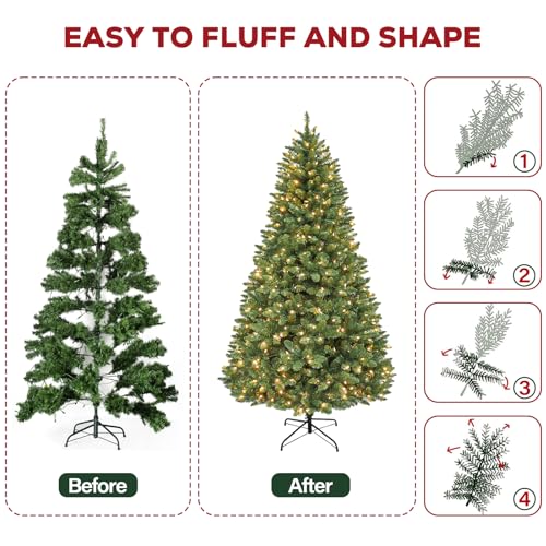 6 ft Christmas Tree with 1