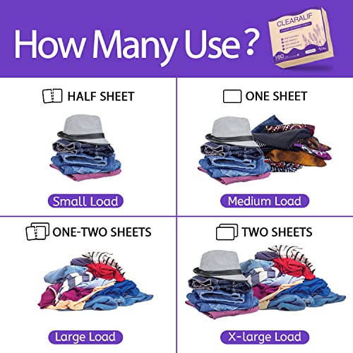 Laundry Detergent Sheets 80 Sheets (160 Count)