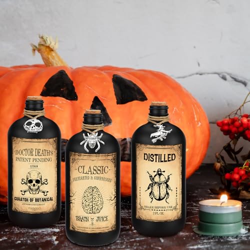 31 Pcs Halloween Potion Bottles Set with Cork