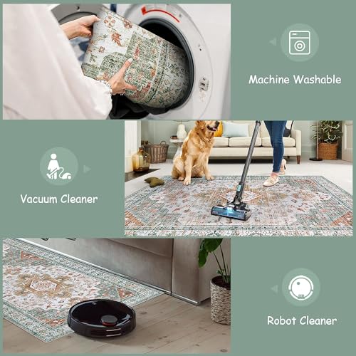 Washable Round Rug 4ft