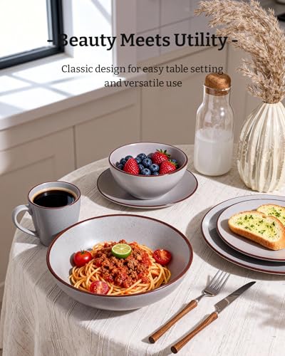 Venus Dinnerware Sets with Mugs (24 Count)