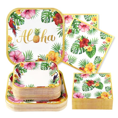 200Pcs Hawaiian Luau Aloha Tropical Party Decorations (200 Count)