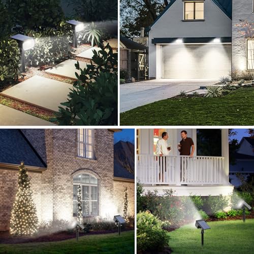 Solar Spot Lights Outdoor 10 Pack (10 Count)