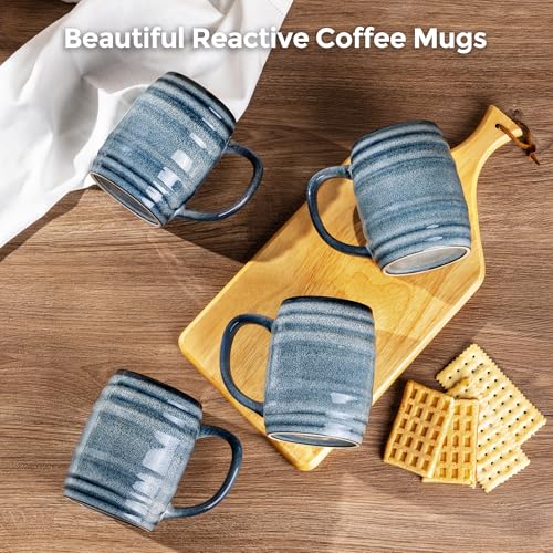 20oz Large Coffee Mugs Set of 4 (4 Count)