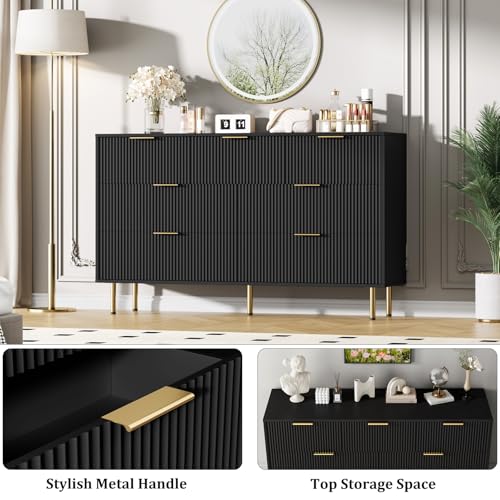 7 Drawers Dresser for Bedroom