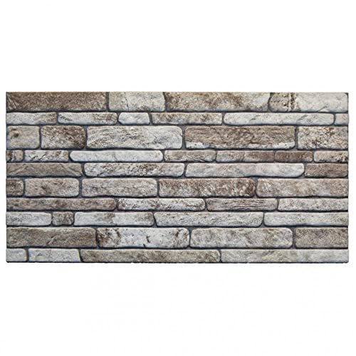 3D Wall Panels Faux Brick (10 Count)