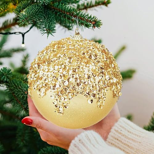 3Pcs Christmas Balls Ornaments (8.18 Count)
