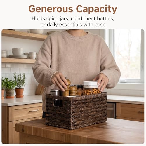 Storage Baskets for Organizing (2 Count)