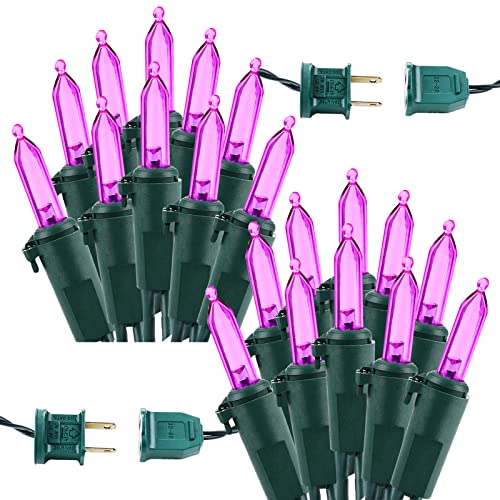 Purple Halloween Lights Connectable (125.14 Count)