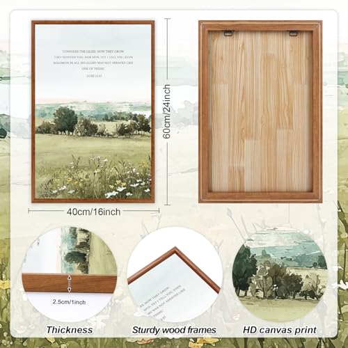 Scripture Christian Canvas Wall Art
