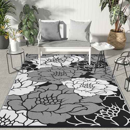 Outdoor Rug Waterproof for Patio Decor