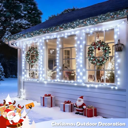 2 Pack Solar String Lights Outdoor (2 Count)