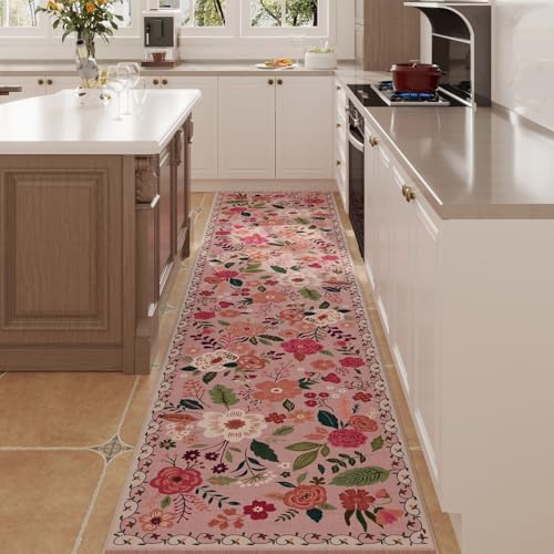 Long Hallway Runner Rug 2'7"x14' Washable (36.4 Sq Ft)
