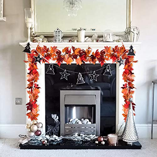 2 Pack Maple Leaves Fall Garland (2 Count)