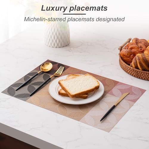Placemats Set of 6 Washable Indoor (6 Count)