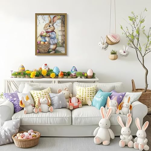 Framed Easter Bunny Wall Art