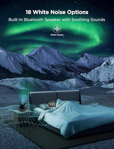 Star Light Projector with 3 Aurora Flowing Effects