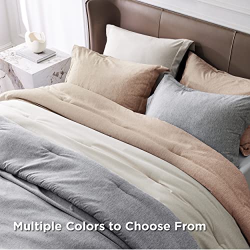 Light Grey Twin Comforter Set
