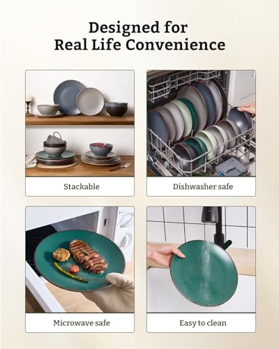 Venus Dinnerware Sets with Mugs (16 Count)