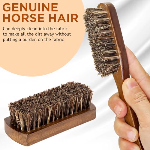 Horse Hair Laundry Brush Set of 2 (2 Count)