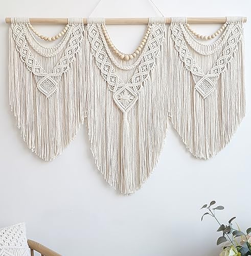 Macrame Wall Hanging Large (3 Count)