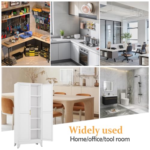 White Pantry Storage Cabinet