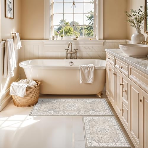 2 Piece Kitchen Runner Rug Set (14 Sq Ft)
