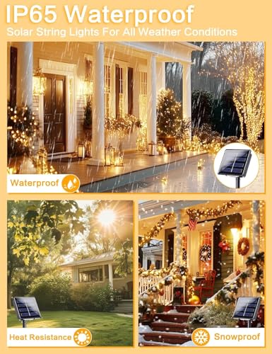 SSolar String Lights Outdoor (3 Count)