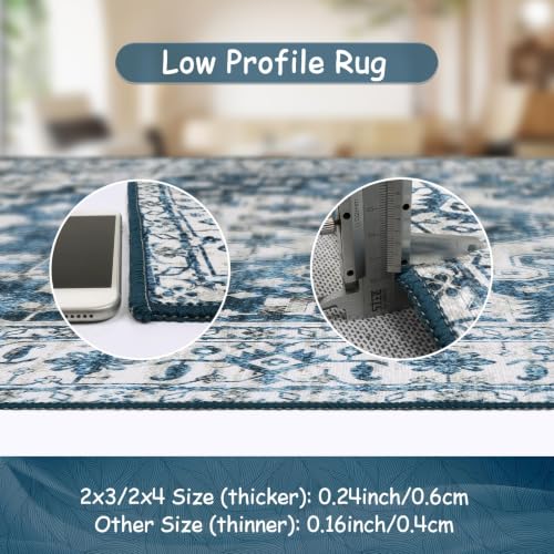 Ultra Thin Washable Area Rug