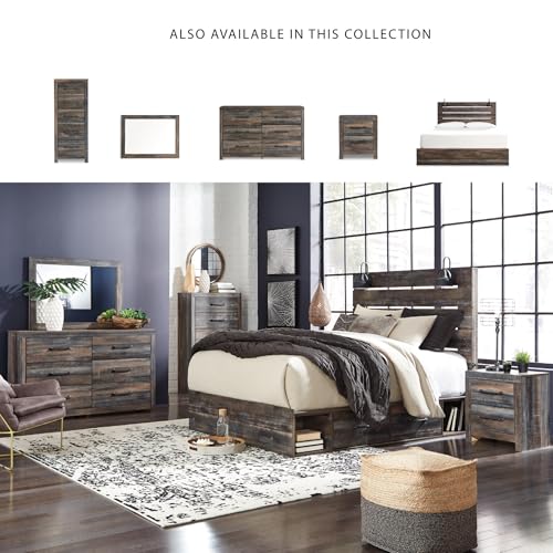 King Platform Bed Frame with Storage