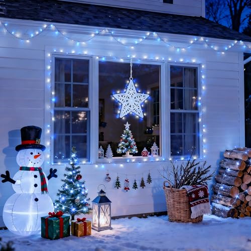 2 Pack Solar Christmas Lights (66 Foot)