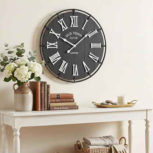 20 Inch Large Farmhouse Wall Clock