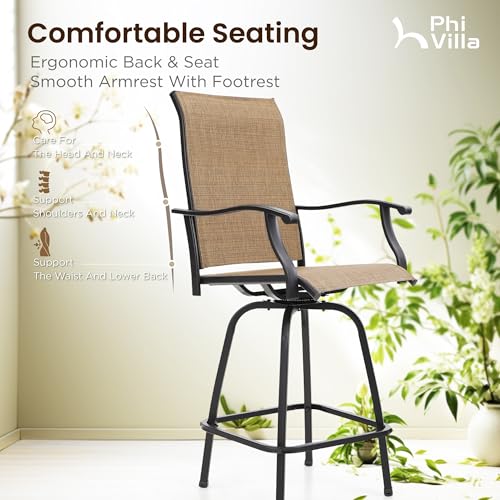 Bar Height Outdoor Table and Chairs 5 Piece (5 Count)