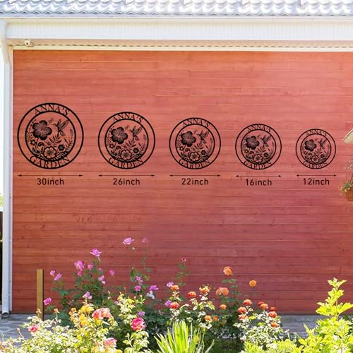 Custom Metal Garden Sign