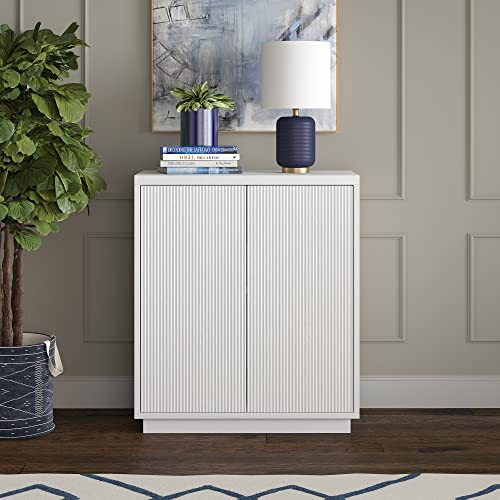 28" Fluted Accent Cabinet
