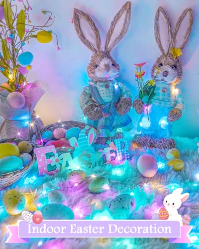 4 Pack 60 LED Fairy Lights Battery Operated with Timer