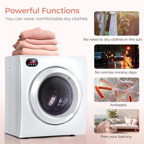 2.65 Cu. Ft. Portable Dryer for Clothes