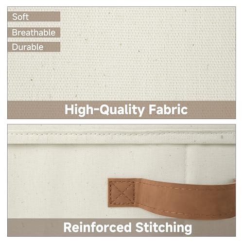 Fabric Storage Bins with Lids (3 Count)