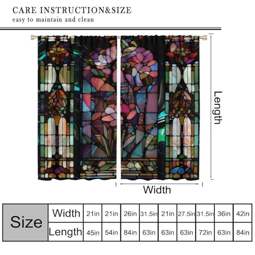 Stained Glass Curtains