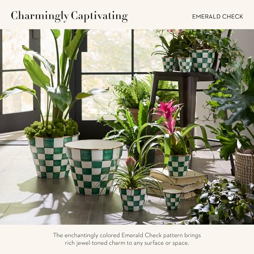 Enamel Herb Pot Set (3 Count)