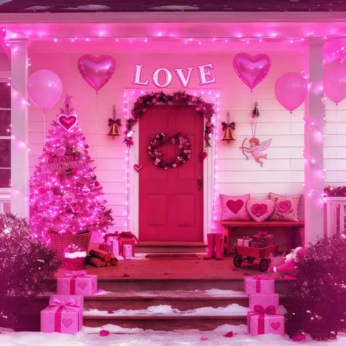 Pink Valentine's Light (200 Count)