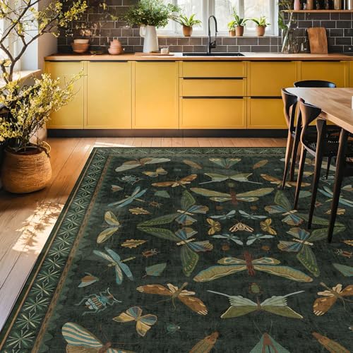 Green Living Room Rug (140 Sq Ft)