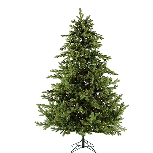6.5 Ft. Foxtail Pine Artificial Christmas Tree with Warm White LED Lights and Stand