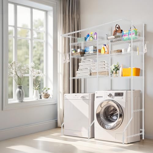 Over The Washer and Dryer Storage Shelf