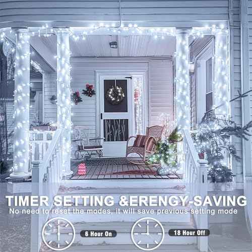 262FT 800 LED String Lights Indoor
