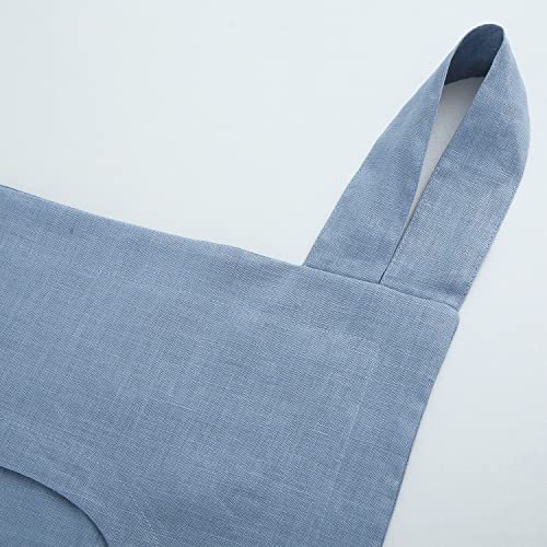 100% Linen Door Hanging Laundry Hamper Bag