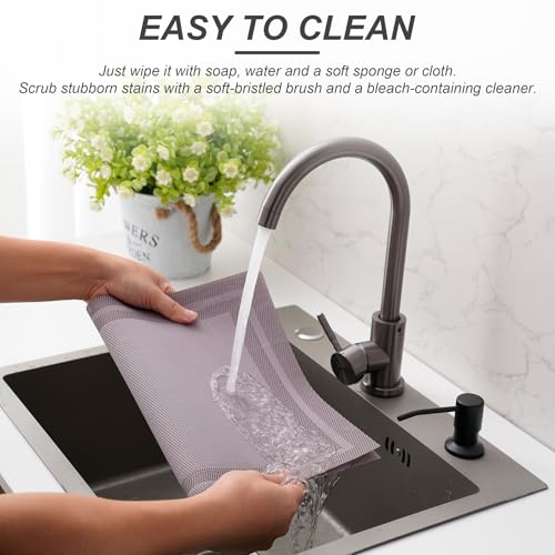 Placemats Set of 6 Washable Indoor (6 Count)