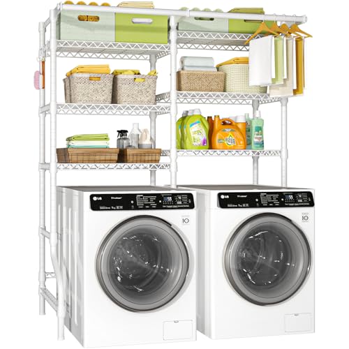 U13 Medium Over Washer and Dryer Storage Shelves