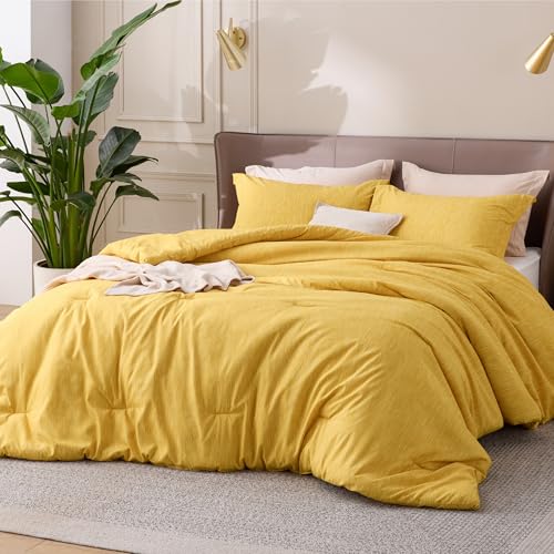 Yellow King Size Comforter Set
